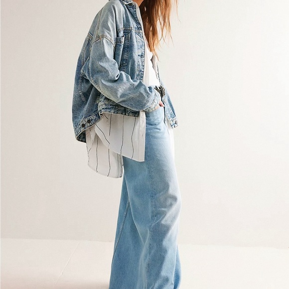 We The Free Opal Swing Denim Jacket - Picture 3 of 4